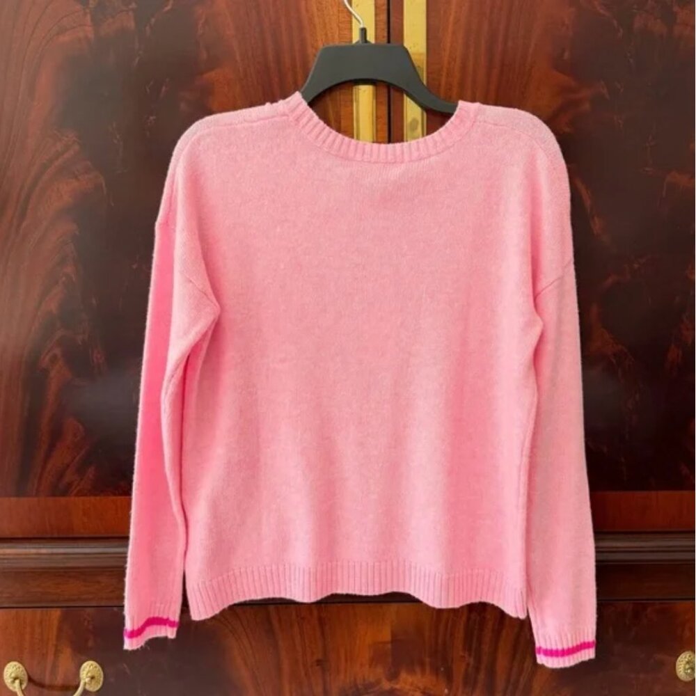 Lilly Pulitzer Pippy Sweater True Love Conch Shell Pink Small - Picture 9 of 15